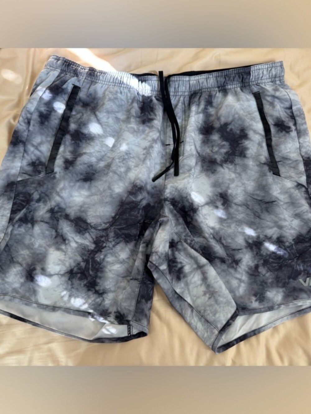 RVCA Black and Gray Jogger Pants RVCA XL